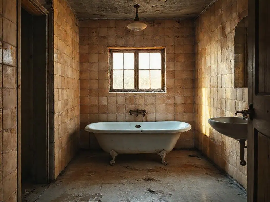 Banyo tadilatı — Önce